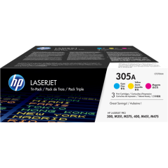 HP 305A Multipack 3 Couleurs Original 