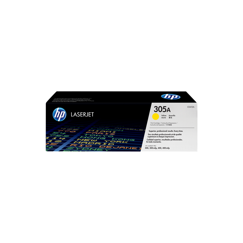 HP 305A Toner Jaune Original (CE412A)
