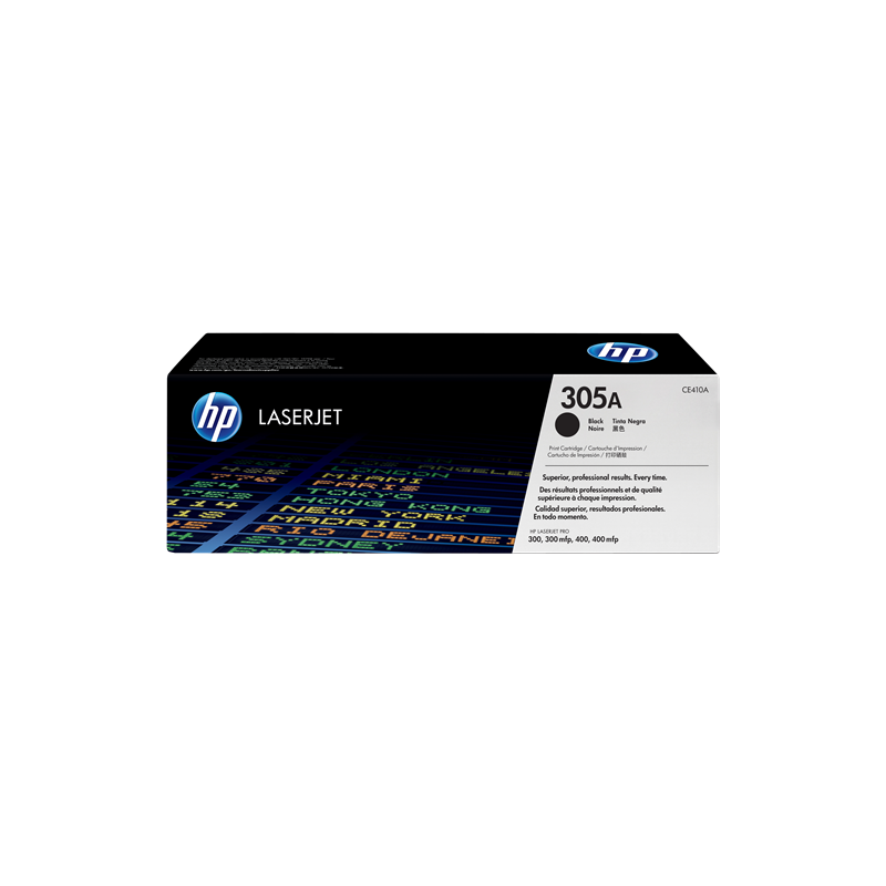HP 305A Toner Noir Original (CE410A)