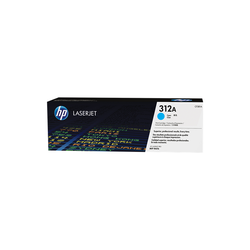 HP 312A Toner Cyan Original (CF381A)
