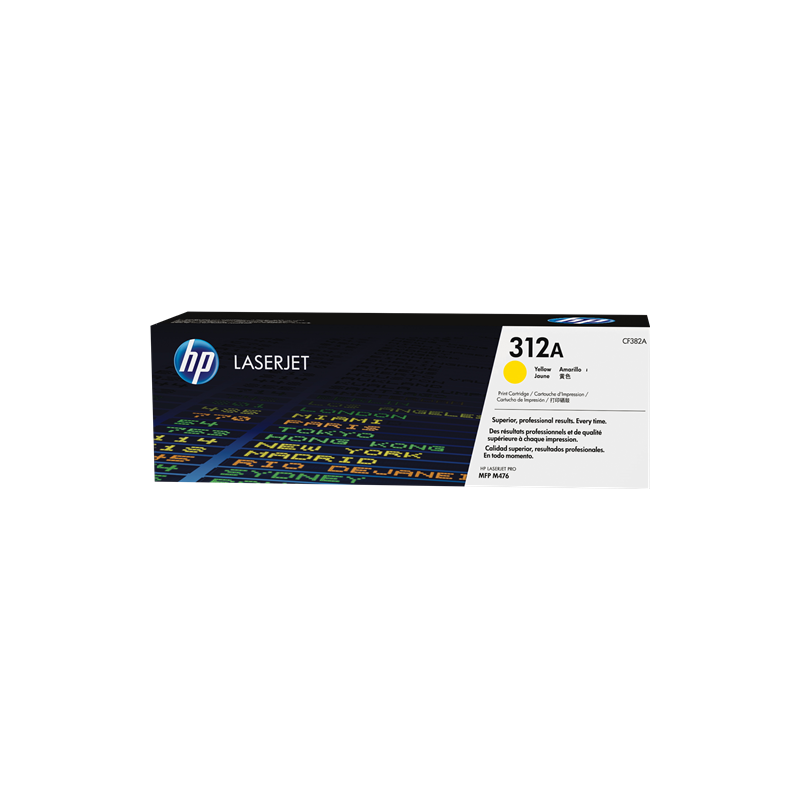 HP 312A Toner Jaune Original (CF382A)