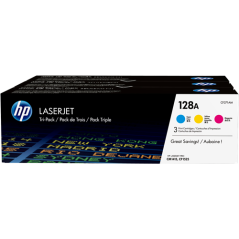 HP 128A Multipack 3 Couleurs Original 