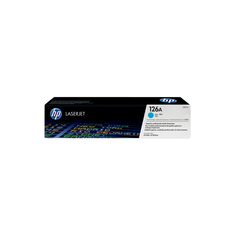 HP 126A Toner Cyan Original (CE311A)