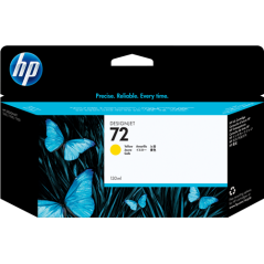 HP 72 Cartouche Jaune Original 