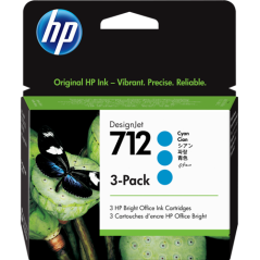 HP 712 Multipack Cyan Original 