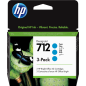HP 712 Multipack Cyan Original