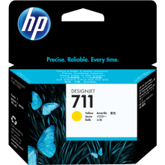 HP 711 Cartouche Jaune Originale 