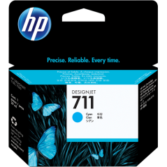 HP 711 Cartouche Cyan Originale 