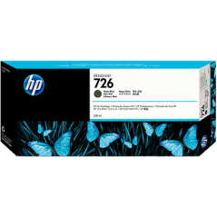 HP 726 Cartouche Noir Originale 