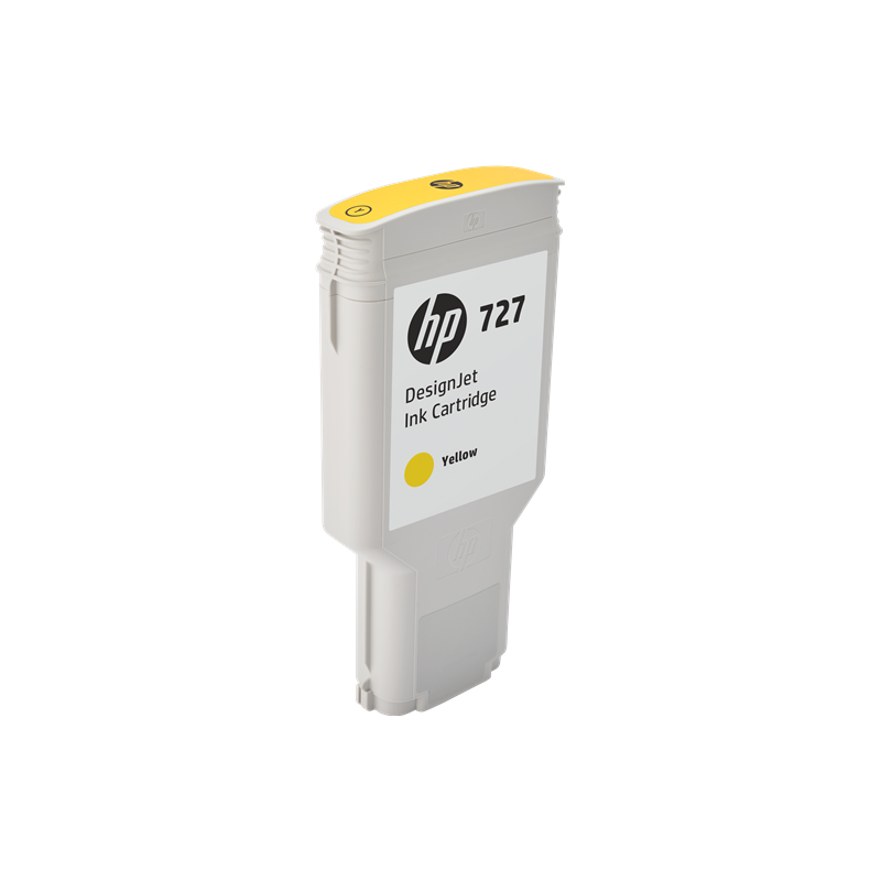 HP 727 Cartouche Jaune 300ml Originale