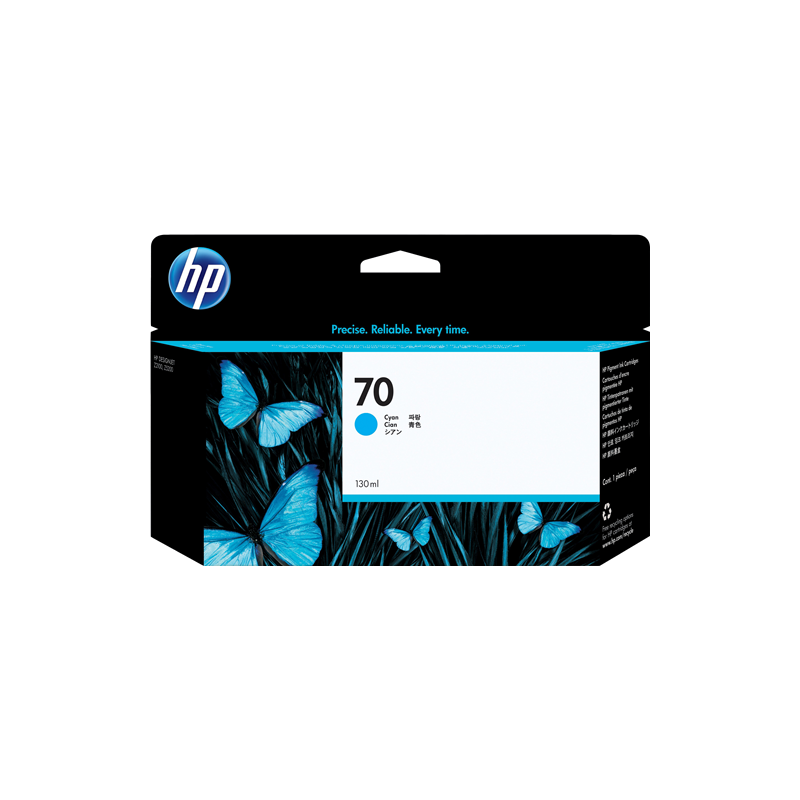 HP 70 Cartouche Cyan Originale