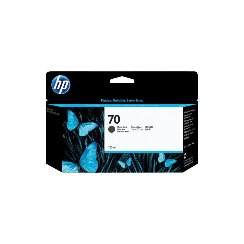 HP 70 Cartouche Noir mat Originale