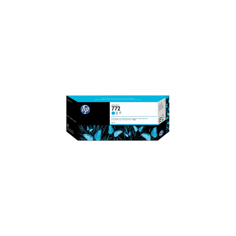 HP 772 Cartouche Cyan Originale