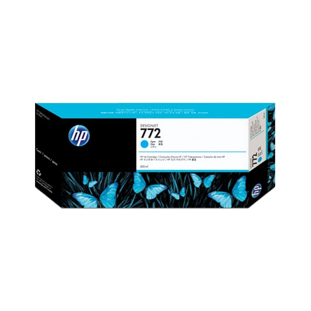 HP 772 Cartouche Cyan Originale 