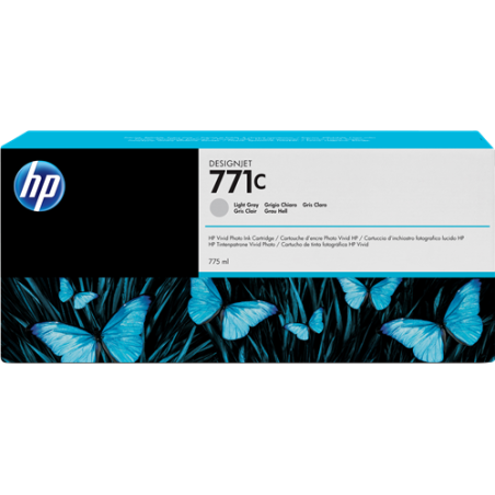 HP 771C Cartouche Gris clair Originale 