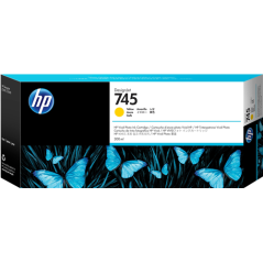 HP 745 Cartouche Jaune Originale 