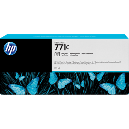 HP 771C Cartouche Noir photo Originale 