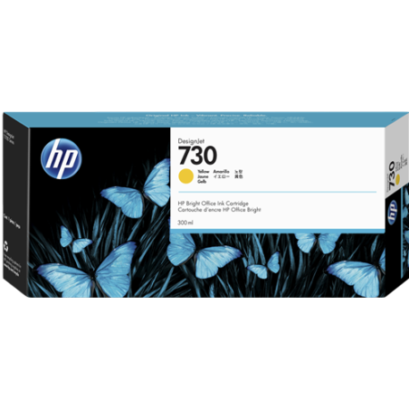 HP 730 Cartouche Jaune Originale 
