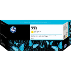 HP 772 Cartouche Jaune Originale 
