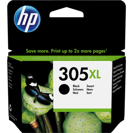HP 305XL Cartouche Noir Originale 