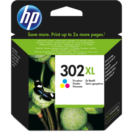 HP 302XL Cartouche Couleur Originale 