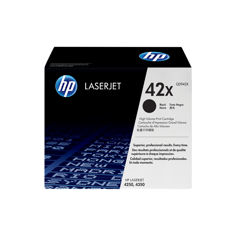 HP 42X Toner Noir Original (Q5942X)