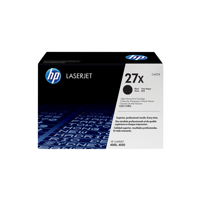 HP 27X Toner Noir Original (C4127X)