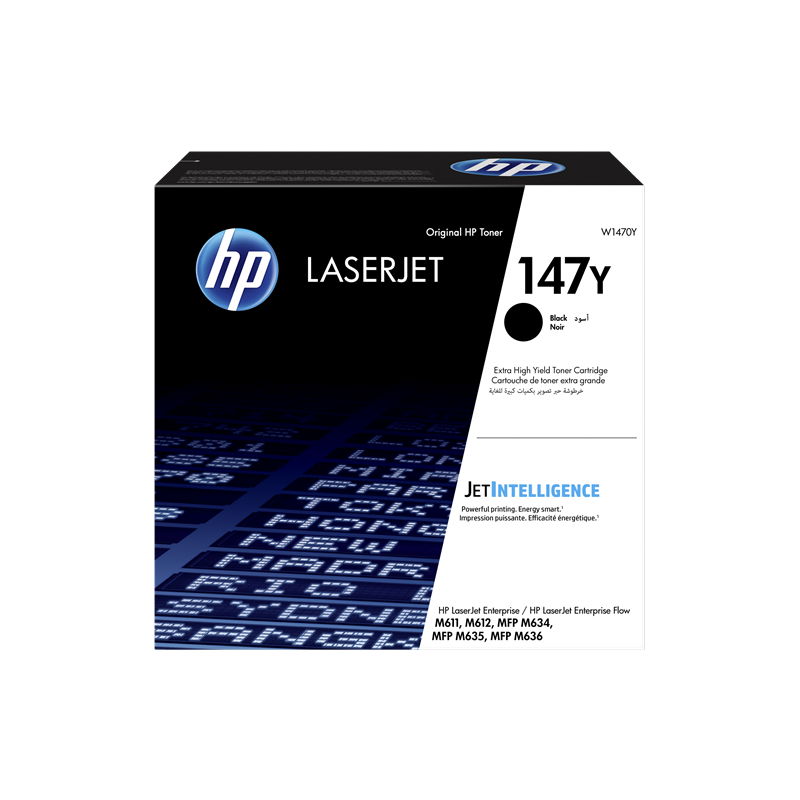 HP 147Y Toner Noir Original (W1470Y) HP 147Y Toner Noir Original (W1470Y)