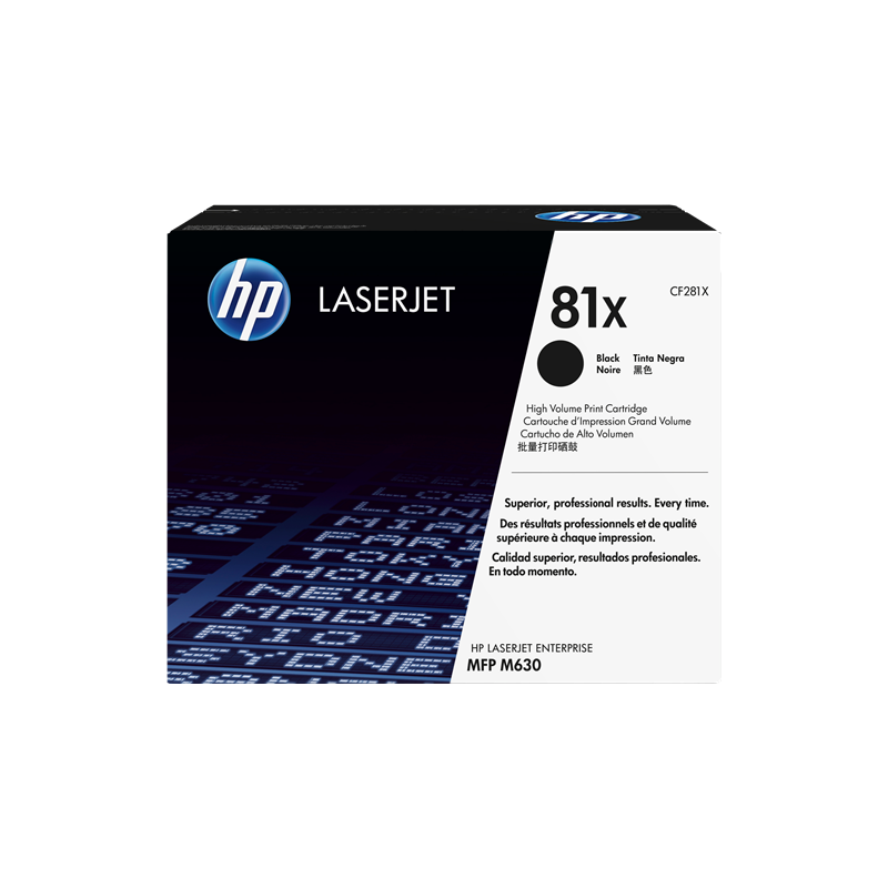 HP 81X Toner Noir Original (CF281X)