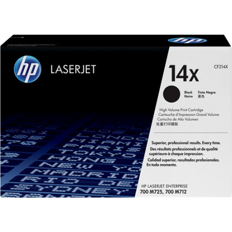 HP 14X Toner Noir Original 