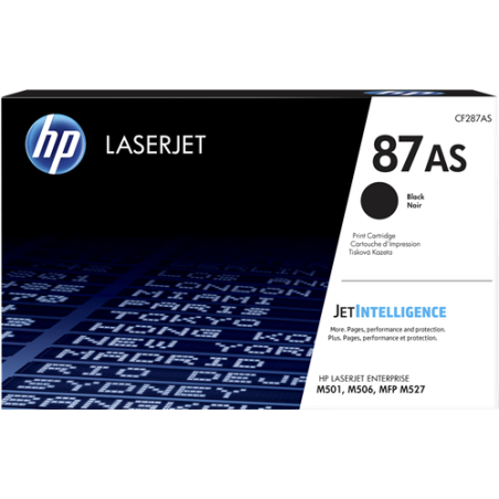HP 87AS Toner Noir Original 