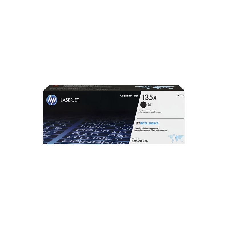HP 135X Toner Noir Original (W1350X)