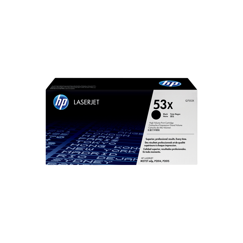 HP 53X Toner Noir Original (Q7553X)
