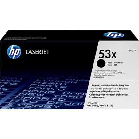 HP 53X Toner Noir Original 