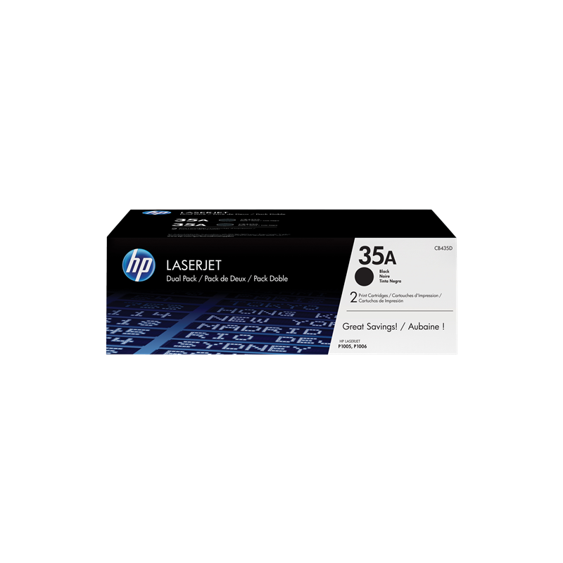 HP 35A Multipack Noir Original