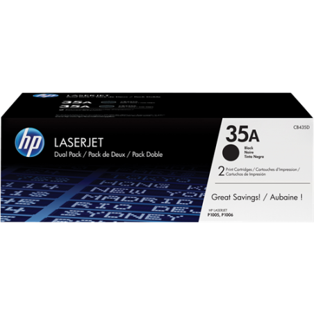 HP 35A Multipack Noir Original 