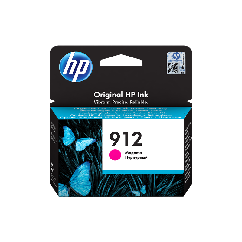 HP 912 Cartouche Magenta Originale