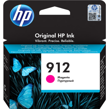 HP 912 Cartouche Magenta Originale 