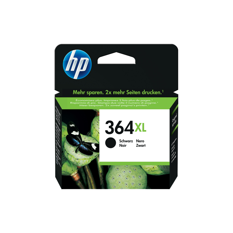 HP 364XL Cartouche Noir Originale