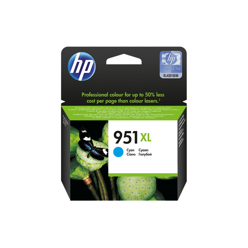 HP 951XL Cartouche Cyan Originale