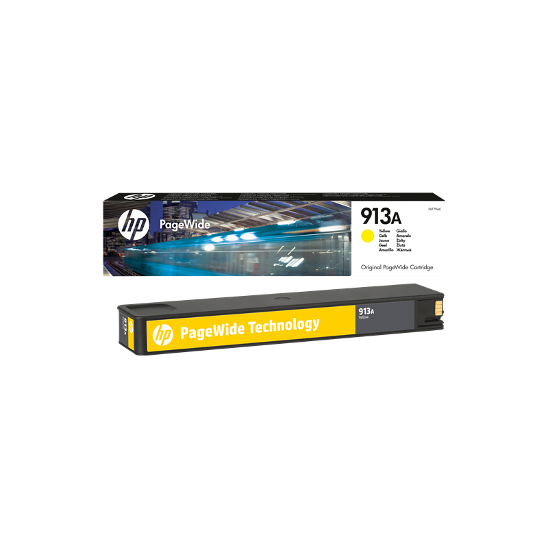 HP 913A Cartouche Jaune Originale