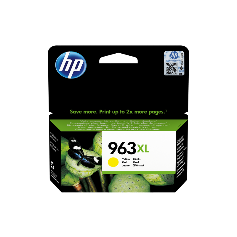 HP 963XL Cartouche Jaune Originale