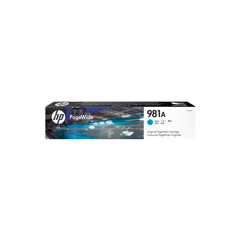 HP 981A Cartouche Cyan Originale
