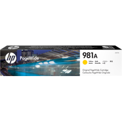 HP 981A Cartouche Jaune Originale 