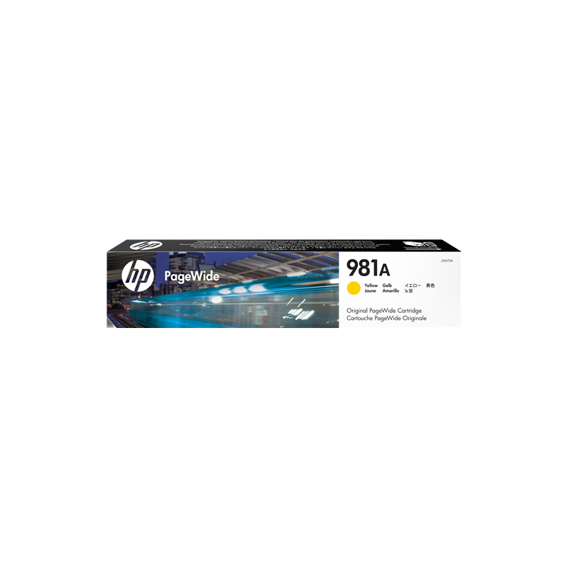 HP 981A Cartouche Jaune Originale