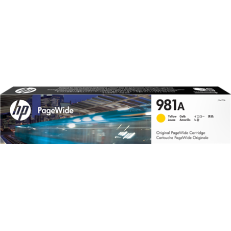 HP 981A Cartouche Jaune Originale 
