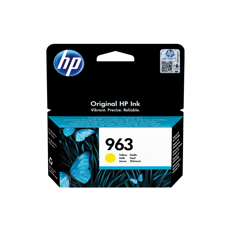 HP 963 Cartouche Jaune Originale