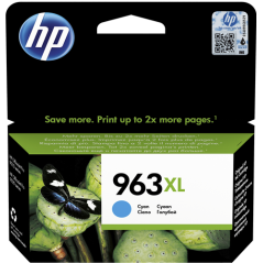 HP 963XL Cartouche Cyan Originale 