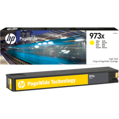 HP 973X Cartouche Jaune Originale 
