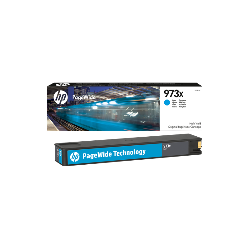 HP 973X Cartouche Cyan Originale